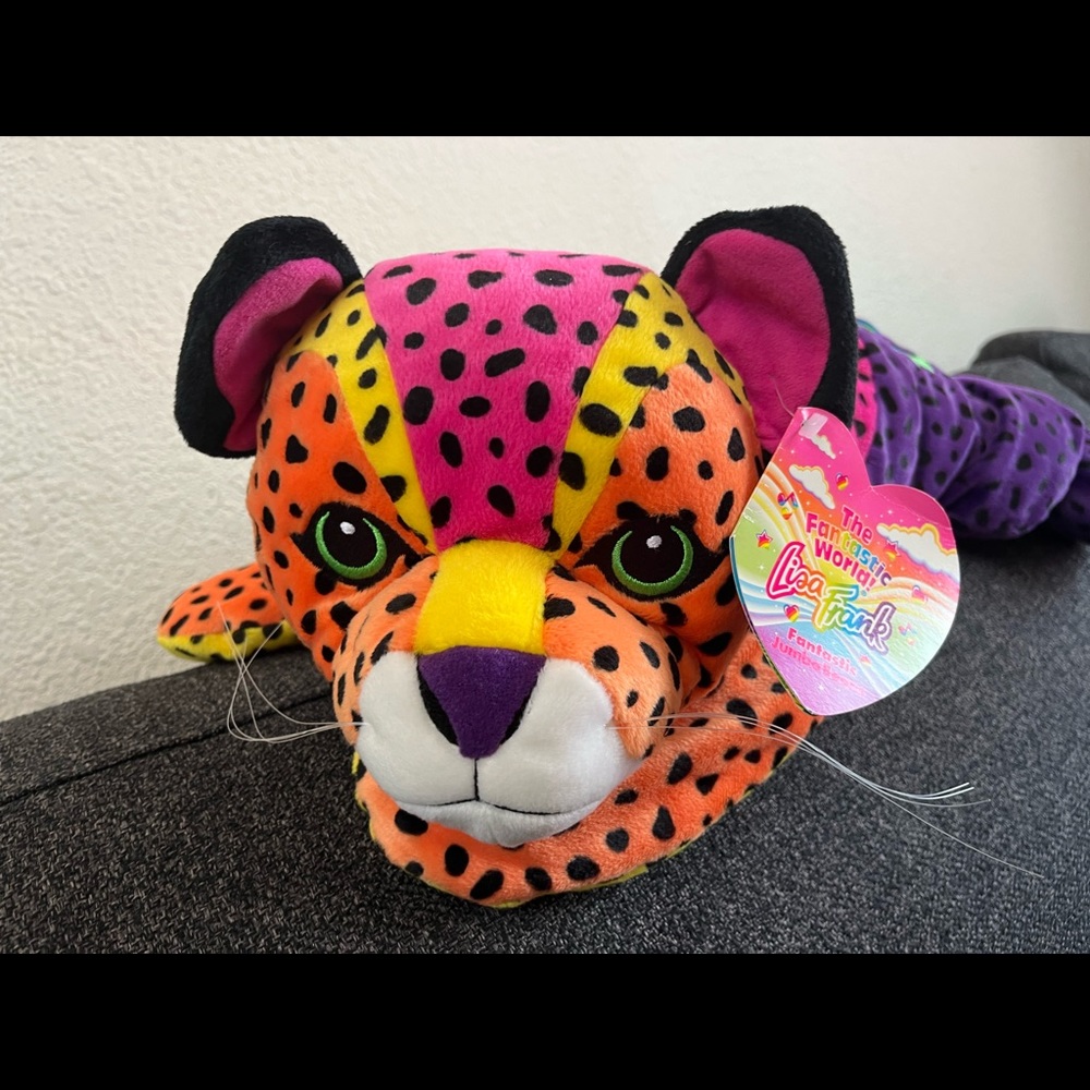 •1998 Lisa Frank Hunter Cheetah *Rare With Tags*•